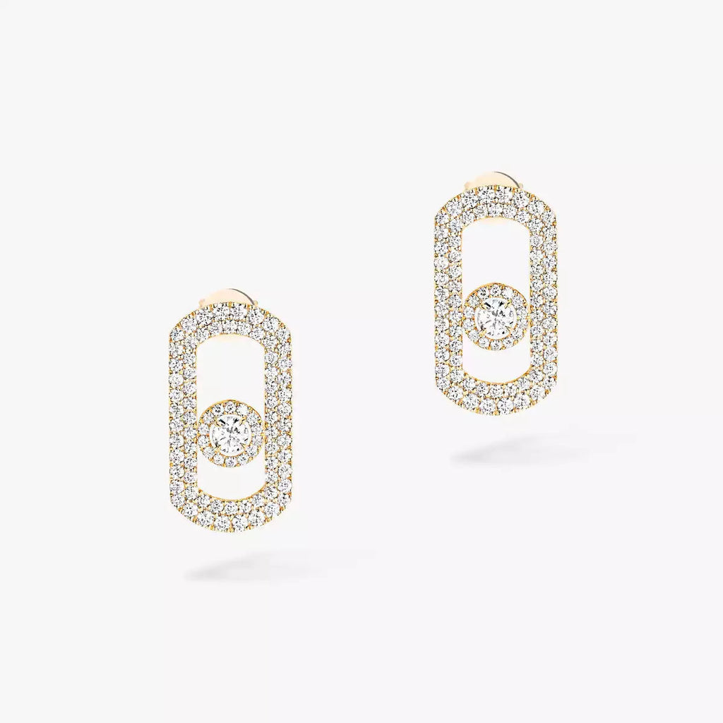 [Novalux]SO MOVE PAVÉ DIAMOND EARRINGS