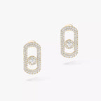 [Novalux]SO MOVE PAVÉ DIAMOND EARRINGS