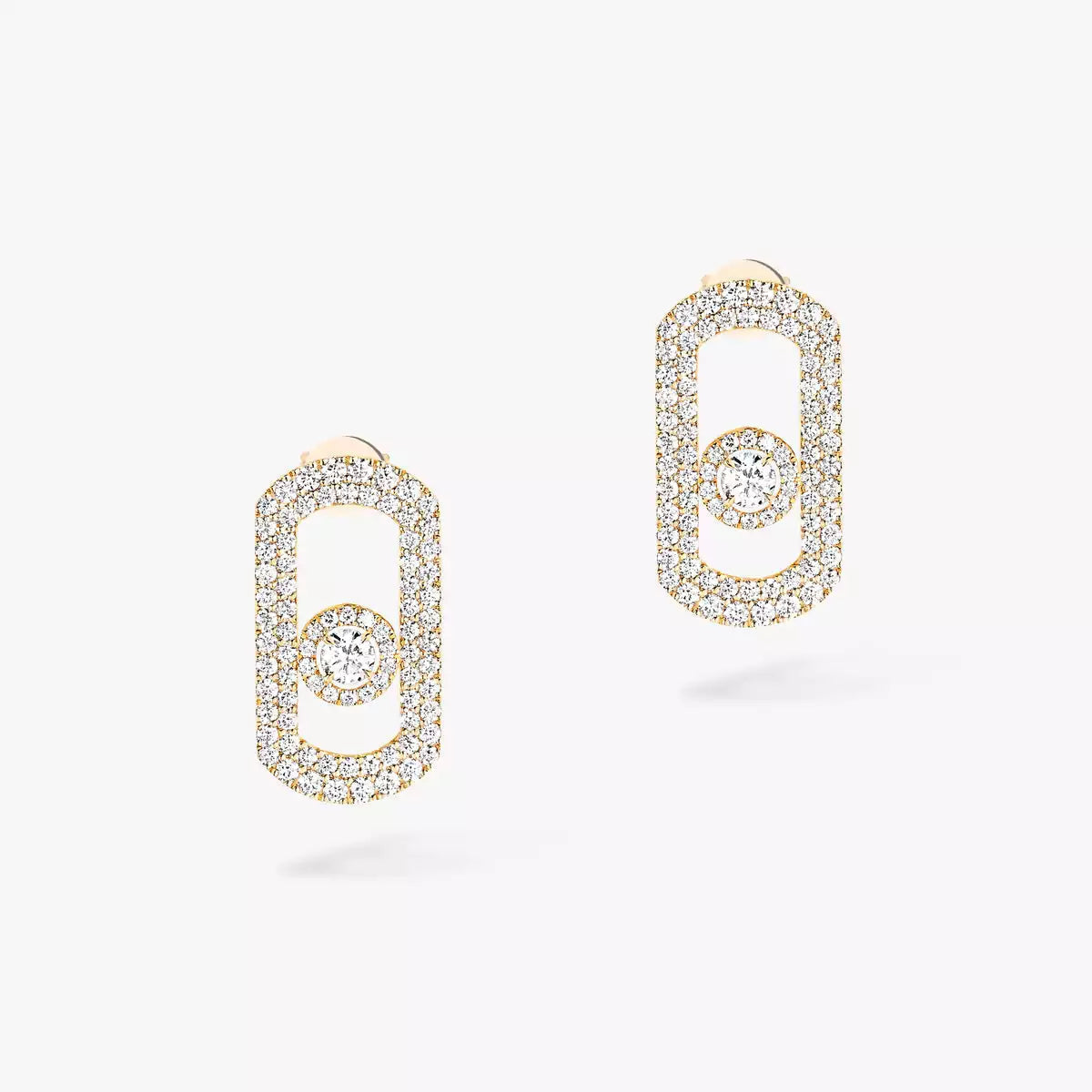 [Novalux]SO MOVE PAVÉ DIAMOND EARRINGS