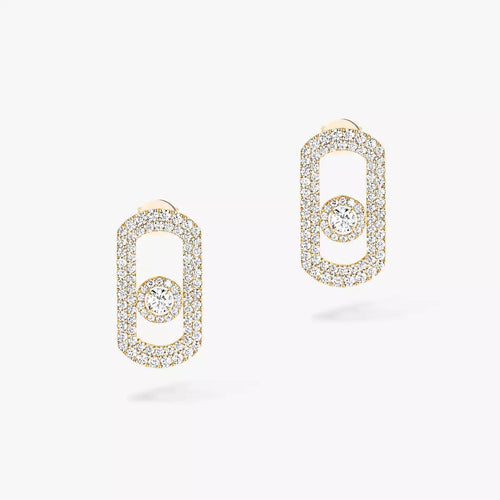 [Novalux]SO MOVE PAVÉ DIAMOND EARRINGS