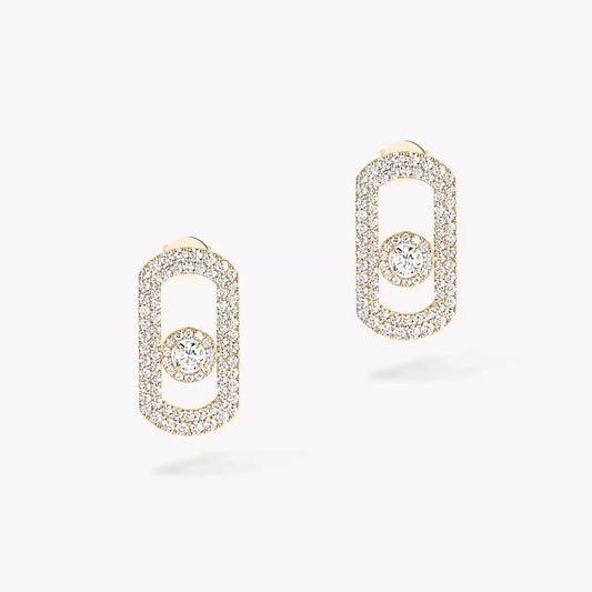 [Novalux]SO MOVE PAVÉ DIAMOND EARRINGS
