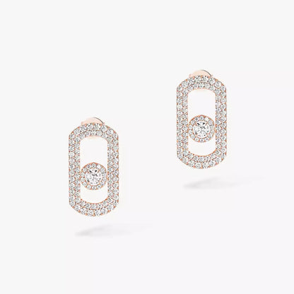 [Novalux]SO MOVE PAVÉ DIAMOND EARRINGS
