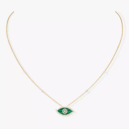 [Novalux]LUCKY EYE DIAMOND NECKLACE