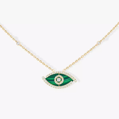 [Novalux]LUCKY EYE DIAMOND NECKLACE