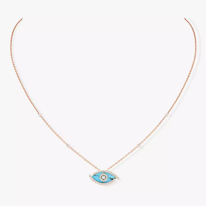 [Novalux]LUCKY EYE DIAMOND NECKLACE
