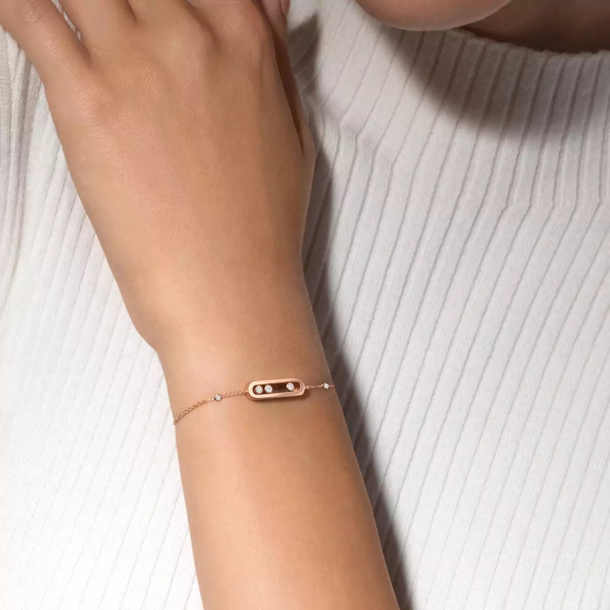 [Novalux]BABY MOVE DIAMOND BRACELET