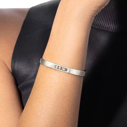 [Novalux]MOVE NOA CISELÉ BANGLE BRACELET