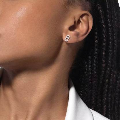 [Novalux]MOVE UNO DIAMOND EARRINGS