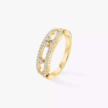 [Novalux]BABY MOVE PAVÉ DIAMOND RING