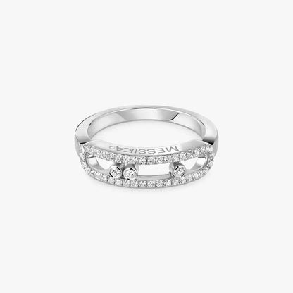 [Novalux]BABY MOVE PAVÉ DIAMOND RING