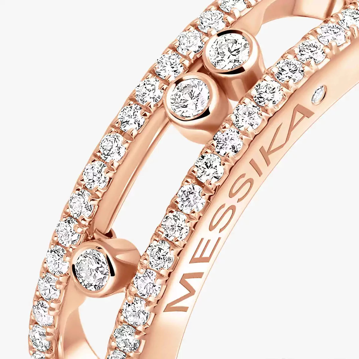 [Novalux]BABY MOVE PAVÉ DIAMOND RING