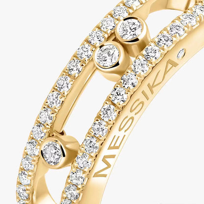 [Novalux]BABY MOVE PAVÉ DIAMOND RING