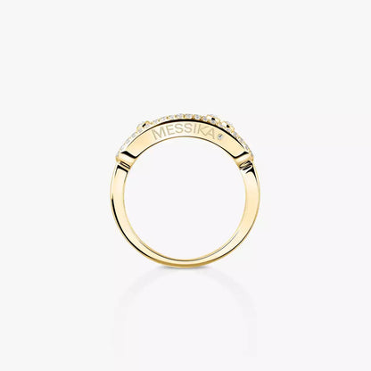 [Novalux]BABY MOVE PAVÉ DIAMOND RING