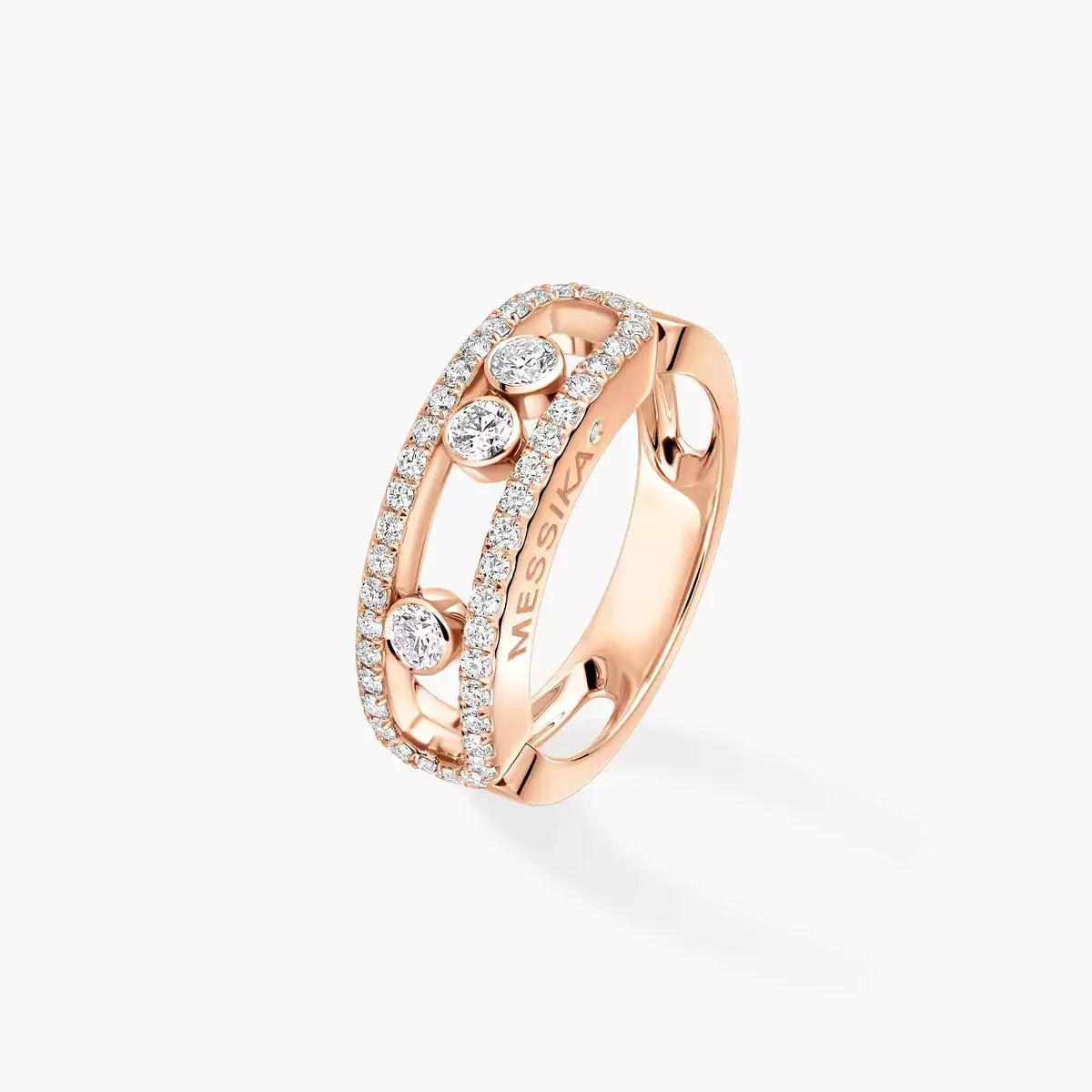 [Novalux]BABY MOVE PAVÉ DIAMOND RING