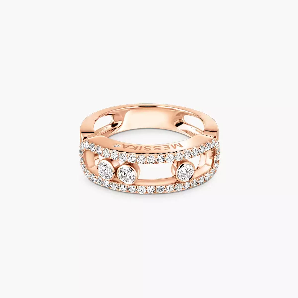 [Novalux]BABY MOVE PAVÉ DIAMOND RING