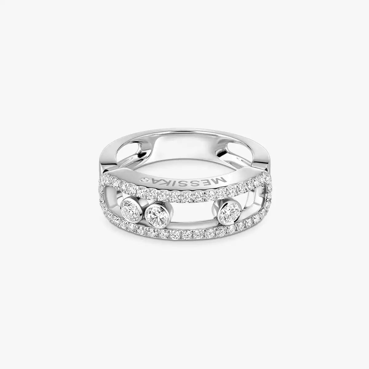 [Novalux]BABY MOVE PAVÉ DIAMOND RING
