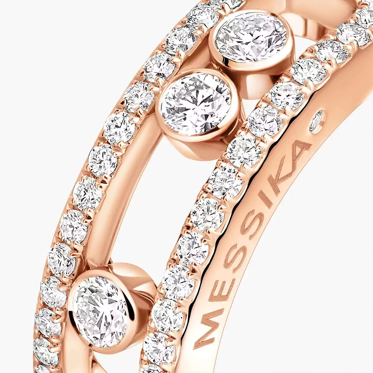 [Novalux]BABY MOVE PAVÉ DIAMOND RING
