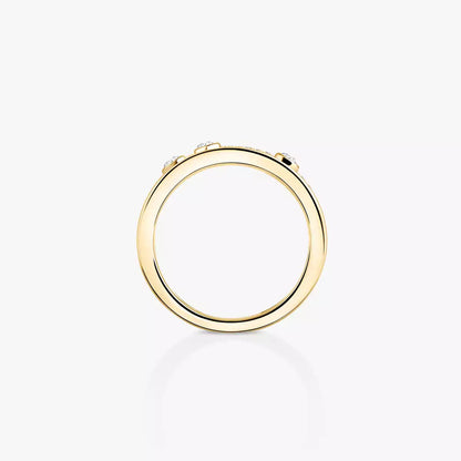 [Novalux]MOVE NOA PAVÉ DIAMOND INTERLOCKING RING