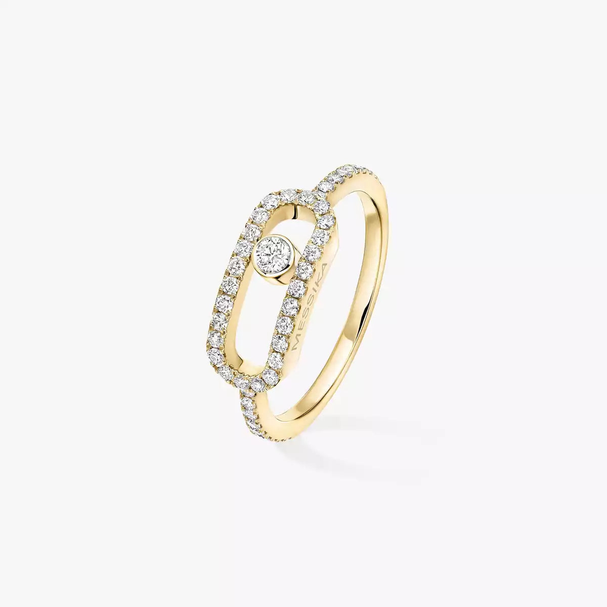 [Novalux]MOVE UNO FULL PAVÉ DIAMOND RING