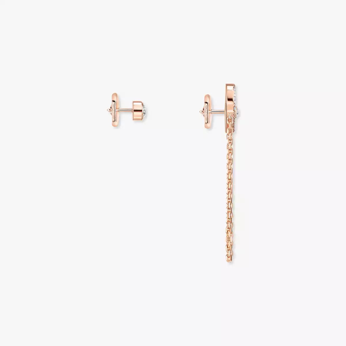 [Novalux]MOVE UNO ALL DIAMOND STUD EARRINGS
