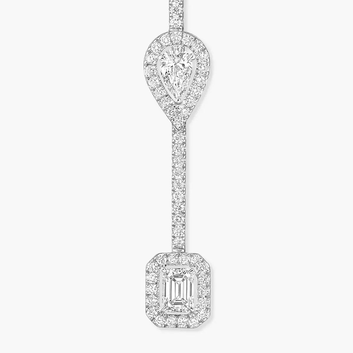 [Novalux]MY TWIN DIAMOND DROP EARRINGS