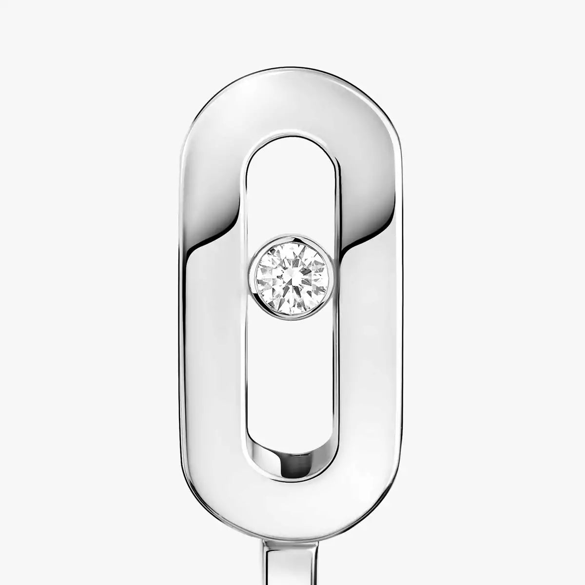 [Novalux]MOVE CLASSIQUE MINI DIAMOND HOOP EARRINGS