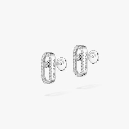 [Novalux]MOVE UNO DIAMOND EARRINGS