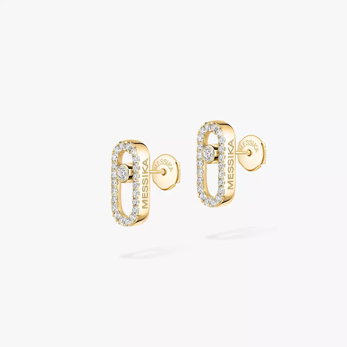 [Novalux]MOVE UNO DIAMOND EARRINGS