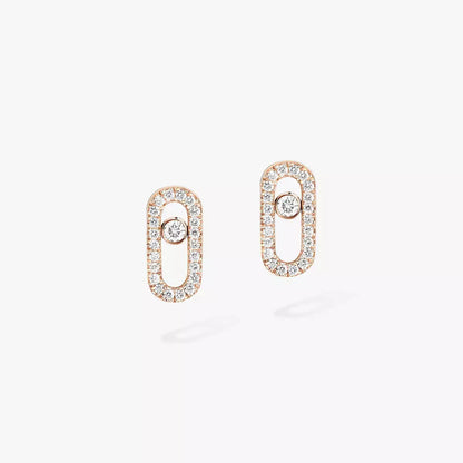 [Novalux]MOVE UNO DIAMOND EARRINGS