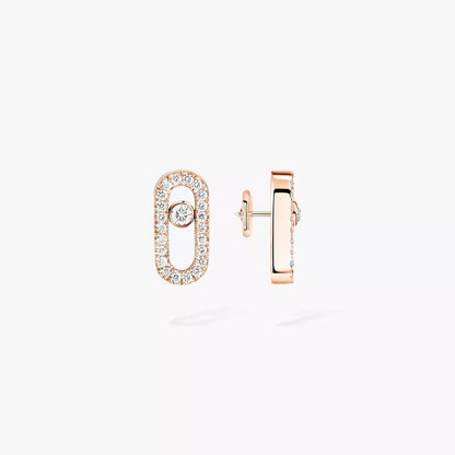 [Novalux]MOVE UNO DIAMOND EARRINGS