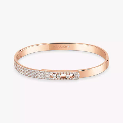 [Novalux]MOVE NOA PAVÉ DIAMOND BANGLE BRACELET