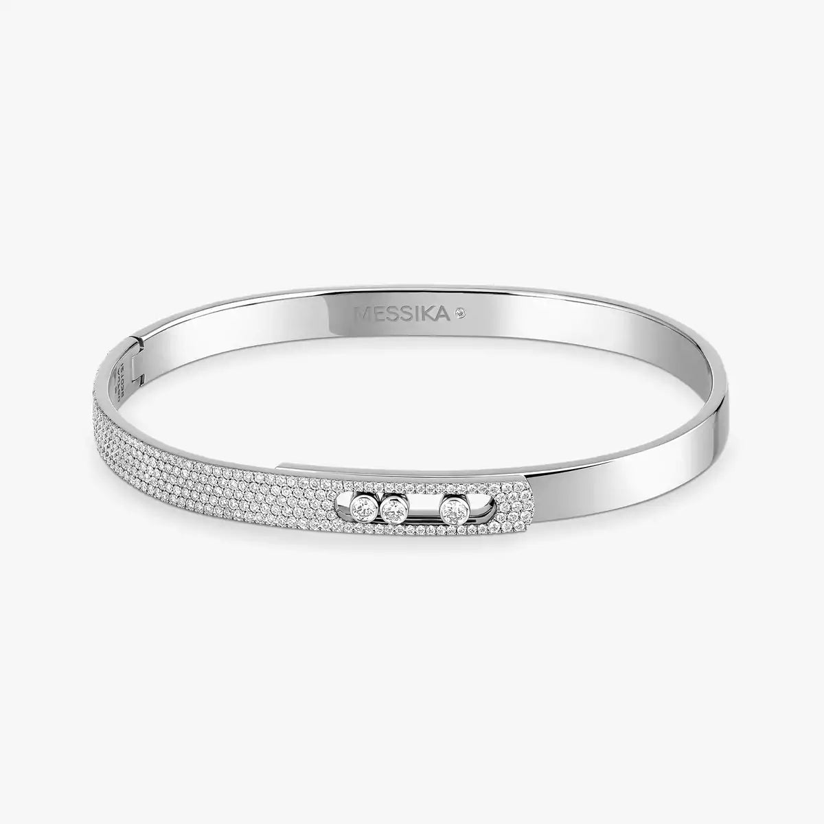 [Novalux]MOVE NOA PAVÉ DIAMOND BANGLE BRACELET
