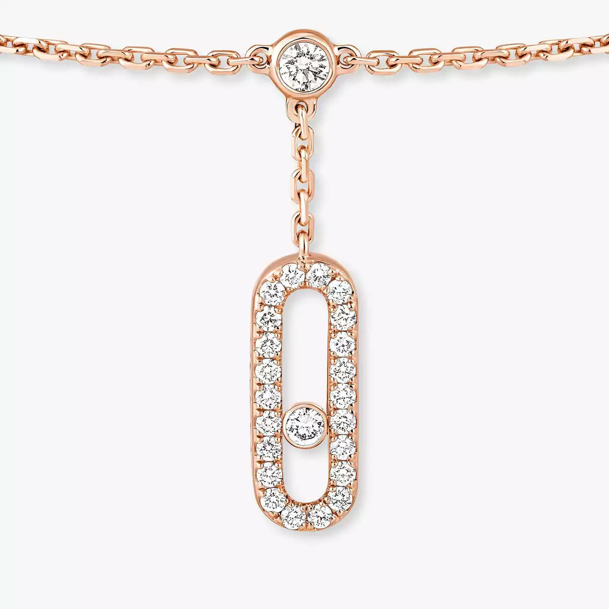 [Novalux]MOVE UNO PAVÉ DIAMOND ANKLE BRACELET