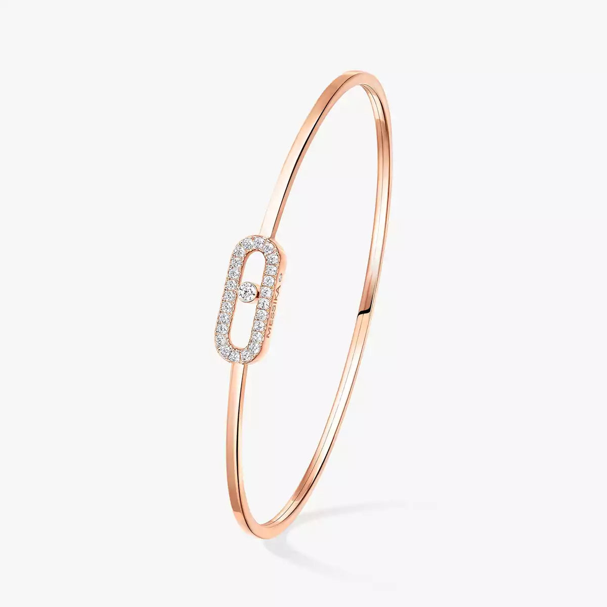 [Novalux]MOVE UNO PAVÉ FLEX BANGLE (MEDIUM)
