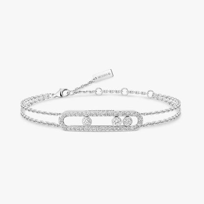 [Novalux]MOVE CLASSIQUE PAVÉ DIAMOND BRACELET