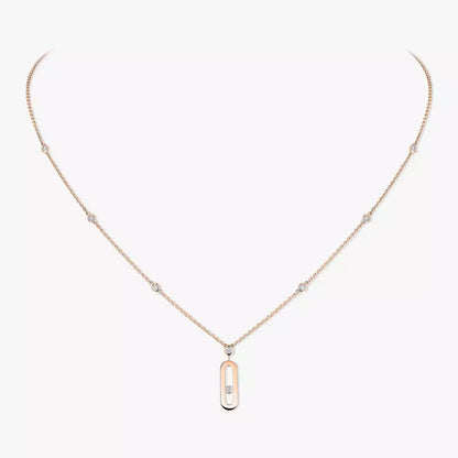 [Novalux]SIGNATURE FRAME NECKLACE