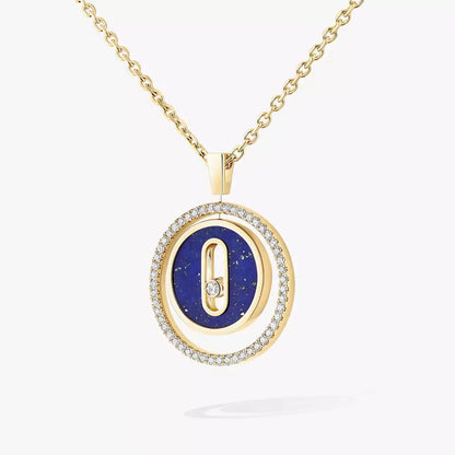 [Novalux]LUCKY MOVE DIAMOND NECKLACE