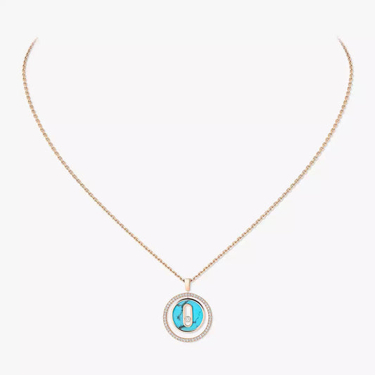 [Novalux]LUCKY MOVE DIAMOND NECKLACE