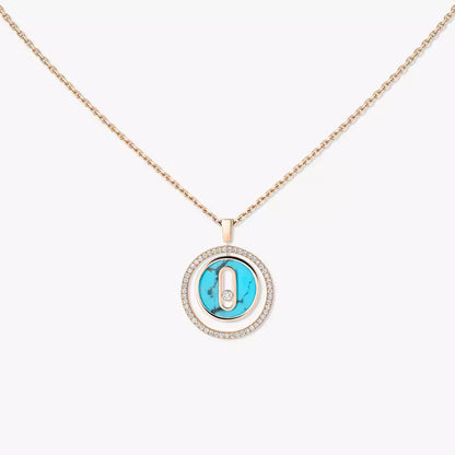 [Novalux]LUCKY MOVE DIAMOND NECKLACE
