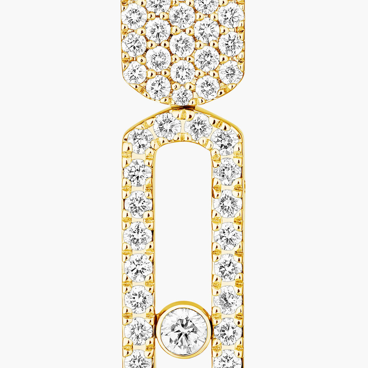 [Novalux]IMPERIAL MOVE SM DIAMOND EARRINGS