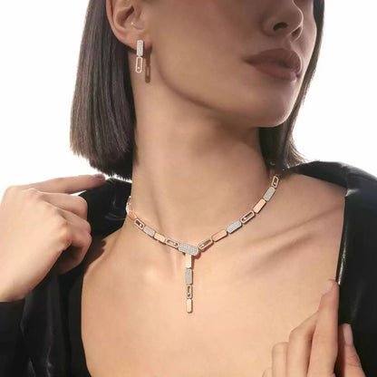 [Novalux]IMPERIAL MOVE SM DIAMOND EARRINGS