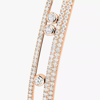 [Novalux]MOVE ROMANE PAVÉ DIAMOND BANGLE BRACELET