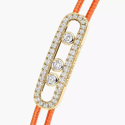 [Novalux]CARE(S) PAVÉ CORD BRACELET