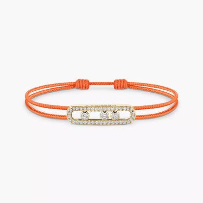 [Novalux]CARE(S) PAVÉ CORD BRACELET