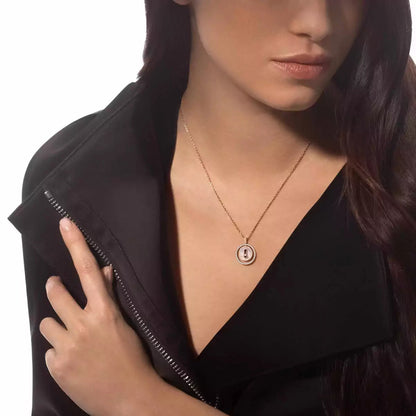 [Novalux]LUCKY MOVE DIAMOND NECKLACE