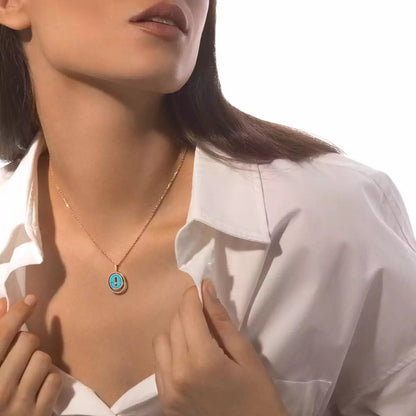 [Novalux]LUCKY MOVE DIAMOND NECKLACE