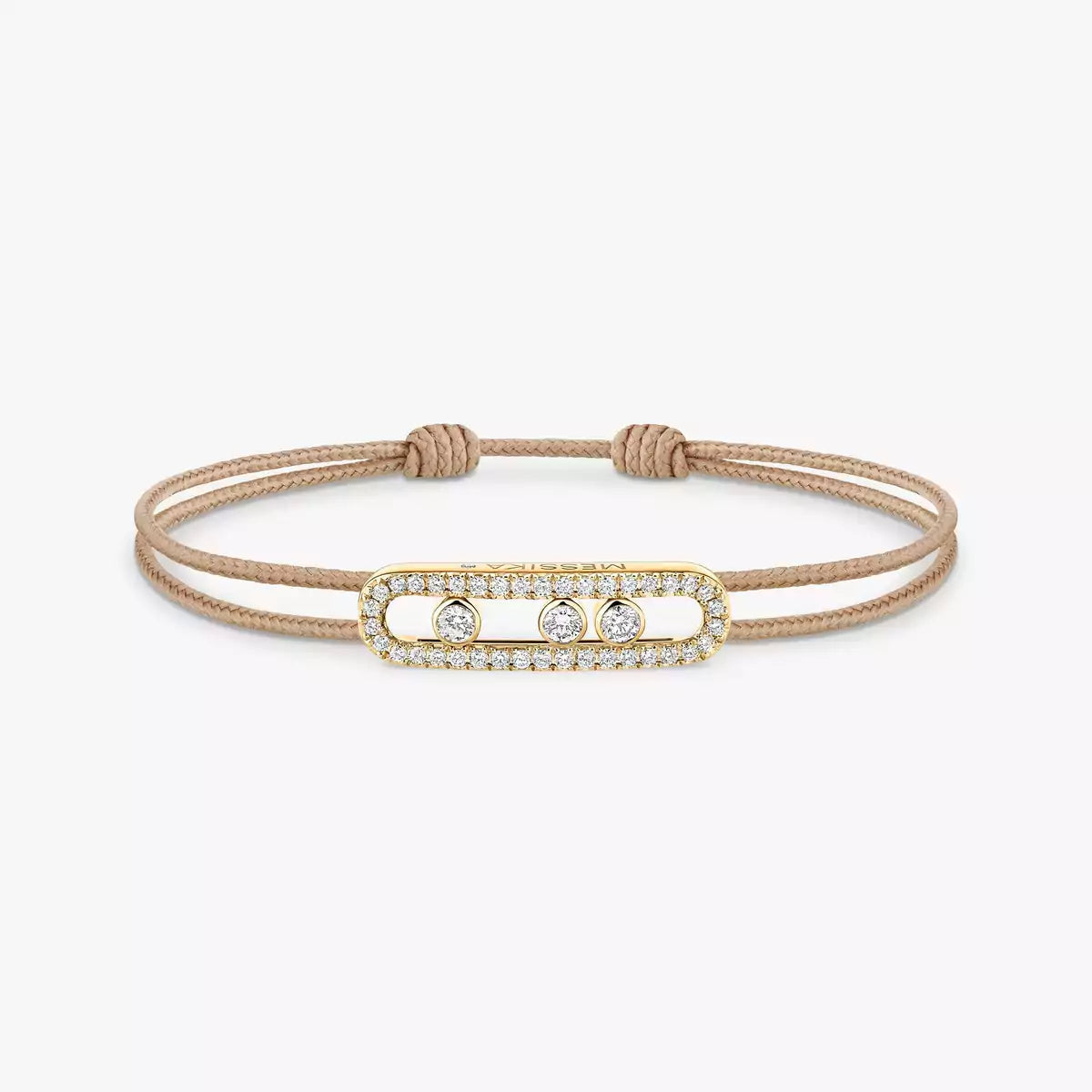 [Novalux]CARE(S) PAVÉ CORD BRACELET