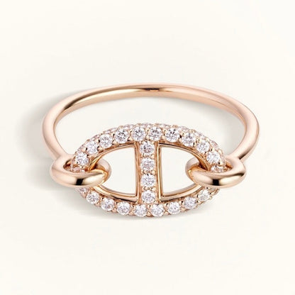 [Novalux]RONDE SMALL DIAMOND RING