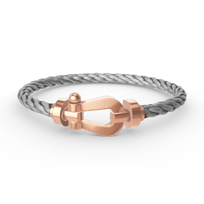 [Novalux]FORCE LARGE HORSESHOE BRACELET - ROSE GOLD