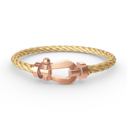 [Novalux]FORCE LARGE HORSESHOE BRACELET - ROSE GOLD